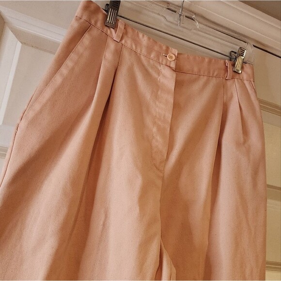 Sag Harbor pink high waisted wide leg pants size 14 - Picture 2 of 4